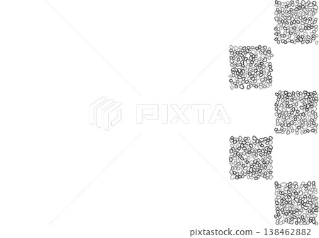 Heart pattern background, black and white, border heart 138462882