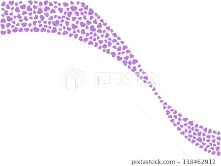 Heart pattern background Purple solid color Heart Heart pattern background Purple solid color Heart 138462912