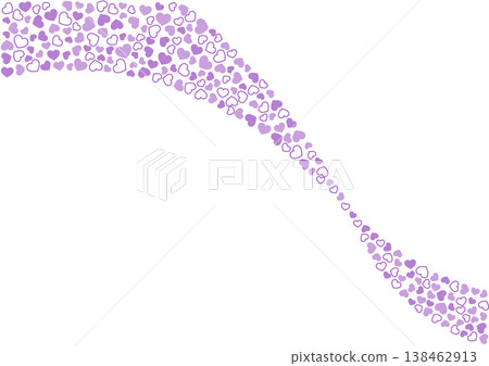 Heart pattern background Purple 3 colors Border and solid color Heart Heart pattern background Purple 3 colors Border and solid color Heart 138462913