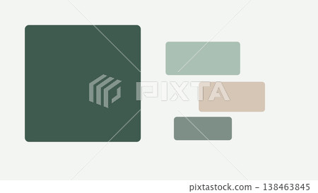 Side weighted composition with floating secondary cards, organic green palette and grounded mass creating a bold yet breathable interface structure Side weighted composition with floating secondary cards, organic green palette and grounded mass creating a bold yet breathable interface structure 138463845