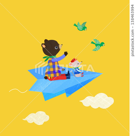 Bear and Mouse 138463994