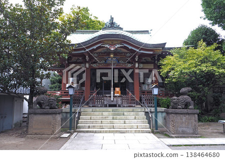 千住本冰川神社(東京都足立區)主殿 千住本冰川神社(東京都足立區)主殿 138464680