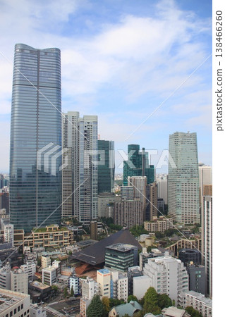 從東京鐵塔眺望東京天際線 138466260