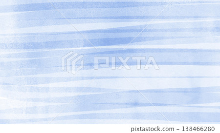Blue watercolor background illustration, light blue horizontal stripe type. Blue watercolor background illustration, light blue horizontal stripe type. 138466280