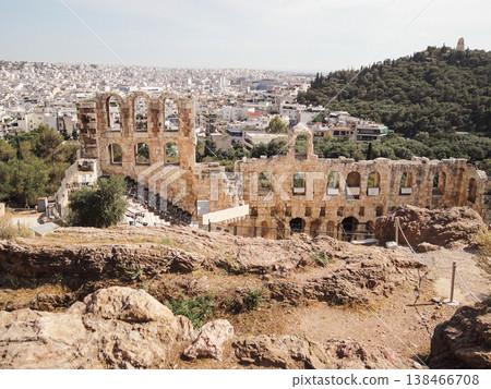 Historical Ruins of the Acropolis and Parthenon in Athens Historical Ruins of the Acropolis and Parthenon in Athens 138466708