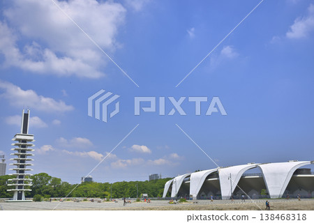 [Tokyo] Setagaya Ward: Memorial Tower and Athletics Stadium in Komazawa Park 138468318