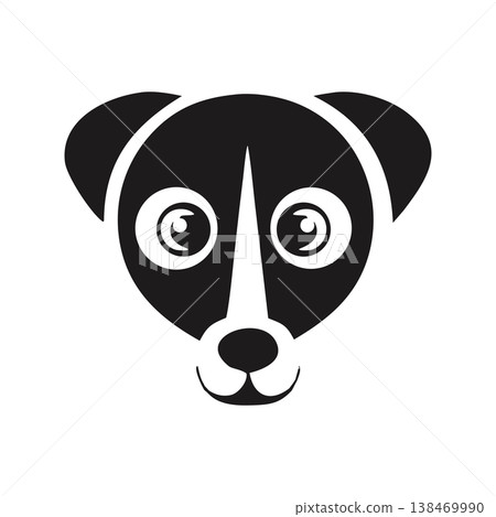 Animal Clinic Dog Head Logo Animal Clinic Dog Head Logo 138469990