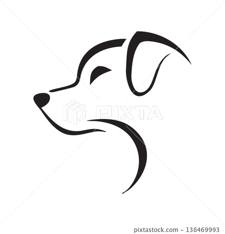 Dog Care Paw Logo Design Dog Care Paw Logo Design 138469993