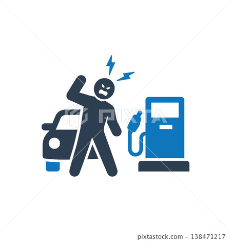Fuel Price Anger icon Fuel Price Anger icon 138471217