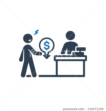 Payment Dispute Counter icon Payment Dispute Counter icon 138471289