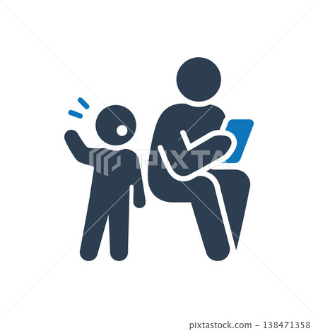Ignored Connection Parenting Icon Ignored Connection Parenting Icon 138471358
