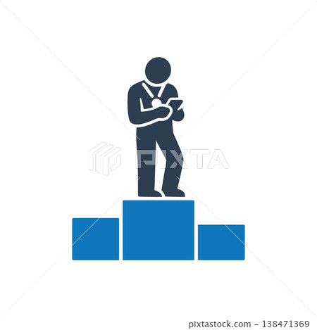 Ignoring Success Achievements Icon Ignoring Success Achievements Icon 138471369