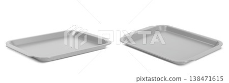 3d empty plastic lunch tray with handles 3d empty plastic lunch tray with handles 138471615