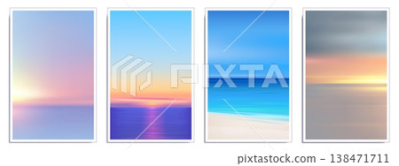 Sunset or sunrise gradient sky, warm horizon color Sunset or sunrise gradient sky, warm horizon color 138471711