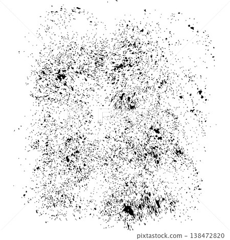 Hand drawn grungy spray sprinkle element. 138472820