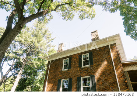Snapshot Of Traditional Architecture Illuminated By Soft Evening Sunlight Snapshot Of Traditional Architecture Illuminated By Soft Evening Sunlight 138473168