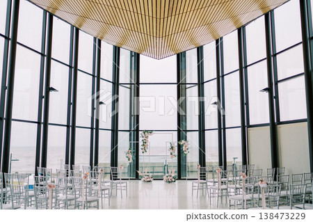 Lightfilled Stylish Space Featuring Transparent Furniture And Skyline Views Lightfilled Stylish Space Featuring Transparent Furniture And Skyline Views 138473229