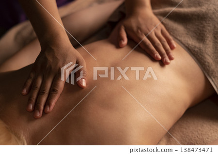 Spa massage and skin care 138473471