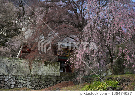 A landscape with stone walls A landscape with stone walls 138474027