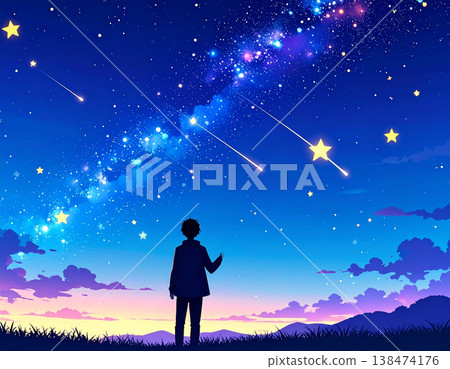 Starry sky Starry sky 138474176