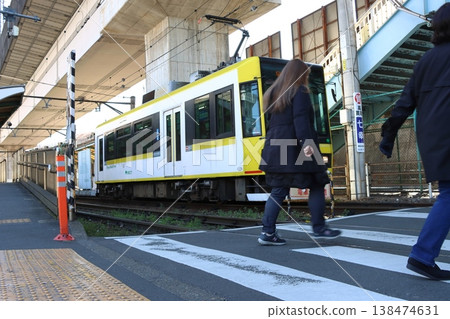 都電荒川線 東京櫻花有軌電車 都電荒川線 東京櫻花有軌電車 138474631
