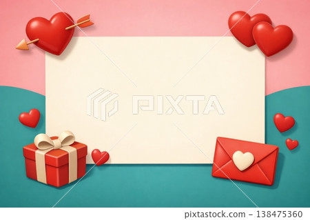 Romantic Love Message Background Romantic Love Message Background 138475360