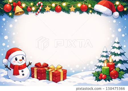 Winter Holiday Celebration Scene Winter Holiday Celebration Scene 138475366