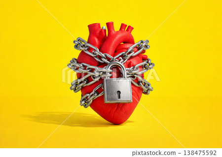 Locked Heart Bound by Heavy Chains Locked Heart Bound by Heavy Chains 138475592