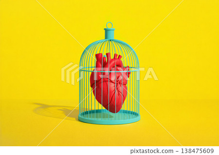 A Heart Locked Inside a Cage 138475609