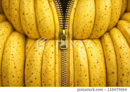 Close Up Pattern Of Yellow Bananas Close Up Pattern Of Yellow Bananas 138475664