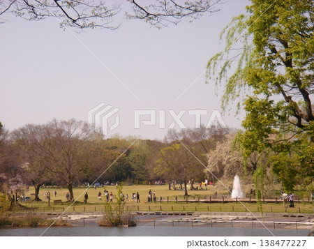 與噴泉的風景 138477227