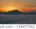 早晨煥發和雲彩海 138477861