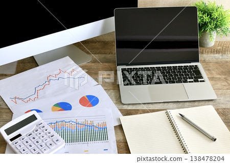 Business image desk work Business image desk work 138478204