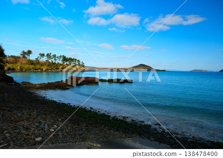 Kakinohama Beach, Ojika Island, Goto Islands, Sasebo City, Nagasaki Prefecture 138478400