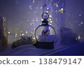 Lanterns and glowing lanterns 138479147