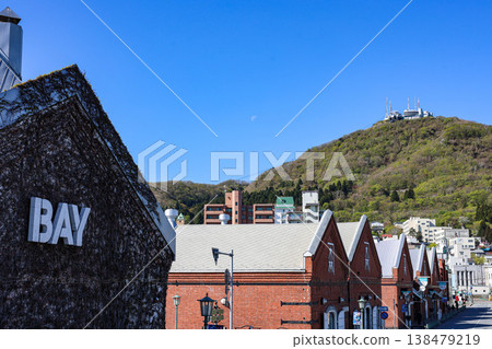 從金森倉庫眺望函館山 138479219