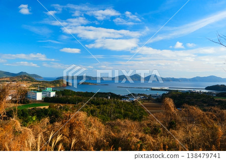 Ban-dake Park on Ojika Island, Goto Islands, Nagasaki Prefecture Ban-dake Park on Ojika Island, Goto Islands, Nagasaki Prefecture 138479741
