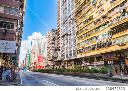 Hong Kong's main street, Nathan Road Hong Kong's main street, Nathan Road 138479833