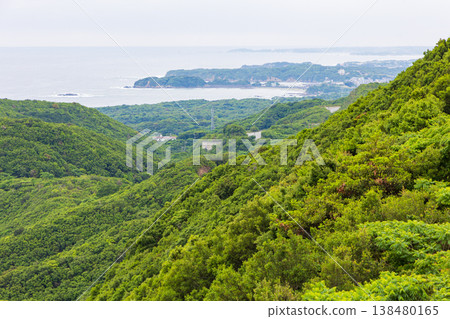 View from Toba Observatory, surrounded by fresh greenery. View from Toba Observatory, surrounded by fresh greenery. 138480165