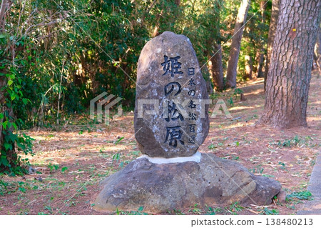 Hime no Matsubara and the sword of Shishiki Shrine on Ojika Island in the Goto Islands of Nagasaki Prefecture 138480213