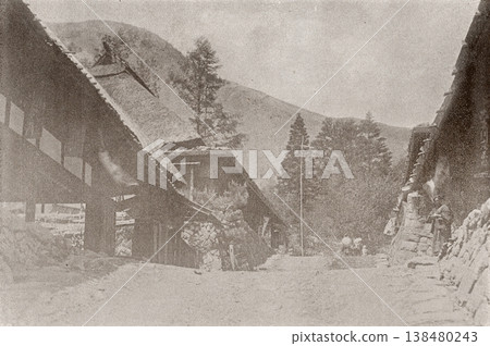 老照片,1894年,長野縣,中山道,和田嶺,東持屋(和田宿) 老照片,1894年,長野縣,中山道,和田嶺,東持屋(和田宿) 138480243