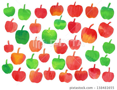 Colorful apple Colorful apple 138481655
