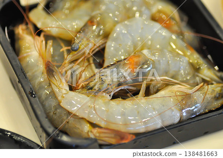 raw prawn, raw shrimp or fresh shrimp raw prawn, raw shrimp or fresh shrimp 138481663