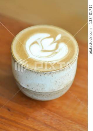 coffee or hot coffee, latte coffee or cappuccino coffee or mocha coffee 138481712