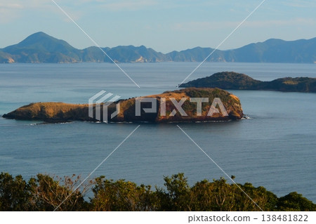 Sunset from Madarajima Park on Ojika Island, Goto Islands, Nagasaki Prefecture 138481822