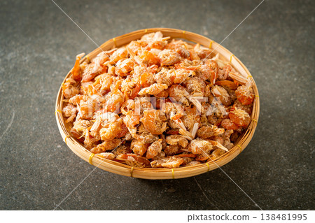 dried shrimps or dried salted prawn dried shrimps or dried salted prawn 138481995