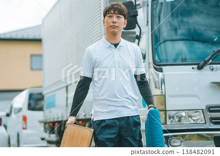 Event venue setup - Truck driver Event venue setup - Truck driver 138482091