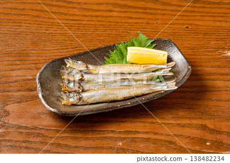 Shishamo: A classic fish dish, freshly grilled and fragrant. Shishamo: A classic fish dish, freshly grilled and fragrant. 138482234
