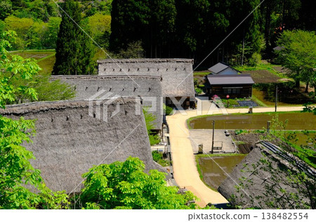 合掌造村的風景 合掌造村的風景 138482554