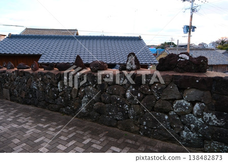 Traditional houses and historical and folk museum on Ojika Island in the Goto Islands, Nagasaki Prefecture Traditional houses and historical and folk museum on Ojika Island in the Goto Islands, Nagasaki Prefecture 138482873